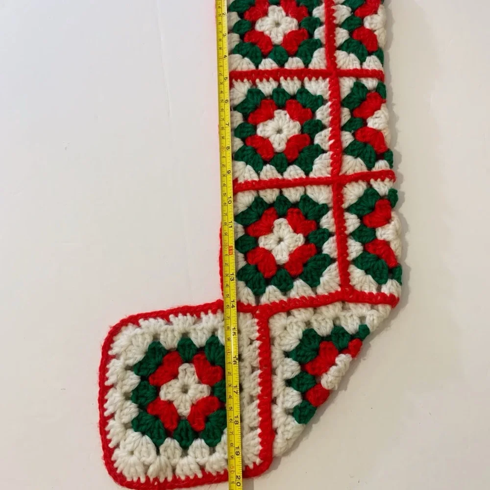 Vintage Handmade Christmas Stocking